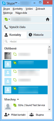 Skype konferenční (hromadný) hovor